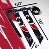 image:imageFranklin Sports NFL Team Flag Football Sets  Belts  Flags  Kids  Adults  Fits Up to 36 Waist  NFL LicensedHouston Texans
