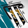 image:imageFranklin Sports NFL Team Flag Football Sets  Belts  Flags  Kids  Adults  Fits Up to 36 Waist  NFL LicensedJacksonville Jaguars