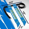 image:imageFranklin Sports NFL Team Flag Football Sets  Belts  Flags  Kids  Adults  Fits Up to 36 Waist  NFL LicensedLos Angeles Chargers