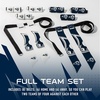 image:imageFranklin Sports NFL Team Flag Football Sets  Belts  Flags  Kids  Adults  Fits Up to 36 Waist  NFL LicensedLos Angeles Rams