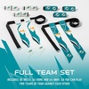 image:imageFranklin Sports NFL Team Flag Football Sets  Belts  Flags  Kids  Adults  Fits Up to 36 Waist  NFL LicensedMiami Dolphins
