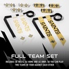 image:imageFranklin Sports NFL Team Flag Football Sets  Belts  Flags  Kids  Adults  Fits Up to 36 Waist  NFL LicensedNew Orleans Saints