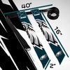 image:imageFranklin Sports NFL Team Flag Football Sets  Belts  Flags  Kids  Adults  Fits Up to 36 Waist  NFL LicensedPhiladelphia Eagles
