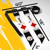 image:imageFranklin Sports NFL Team Flag Football Sets  Belts  Flags  Kids  Adults  Fits Up to 36 Waist  NFL LicensedPittsburgh Steelers