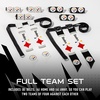 image:imageFranklin Sports NFL Team Flag Football Sets  Belts  Flags  Kids  Adults  Fits Up to 36 Waist  NFL LicensedPittsburgh Steelers