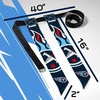 image:imageFranklin Sports NFL Team Flag Football Sets  Belts  Flags  Kids  Adults  Fits Up to 36 Waist  NFL LicensedTennessee Titans