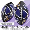 image:imageFranklin Sports NFL Team Footballs  Rubber Youth Mini Balls for All Teams  Kids 85 Football  Air Pump Sets  Official NFL LicensedBaltimore Ravens