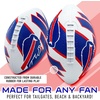 image:imageFranklin Sports NFL Team Footballs  Rubber Youth Mini Balls for All Teams  Kids 85 Football  Air Pump Sets  Official NFL LicensedBuffalo Bills