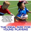 image:imageFranklin Sports NFL Team Footballs  Rubber Youth Mini Balls for All Teams  Kids 85 Football  Air Pump Sets  Official NFL LicensedBuffalo Bills
