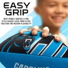 image:imageFranklin Sports NFL Team Footballs  Rubber Youth Mini Balls for All Teams  Kids 85 Football  Air Pump Sets  Official NFL LicensedCarolina Panthers