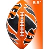 image:imageFranklin Sports NFL Team Footballs  Rubber Youth Mini Balls for All Teams  Kids 85 Football  Air Pump Sets  Official NFL LicensedCincinnati Bengals
