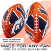 image:imageFranklin Sports NFL Team Footballs  Rubber Youth Mini Balls for All Teams  Kids 85 Football  Air Pump Sets  Official NFL LicensedDenver Broncos
