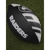 image:imageFranklin Sports NFL Team Footballs  Rubber Youth Mini Balls for All Teams  Kids 85 Football  Air Pump Sets  Official NFL LicensedLas Vegas Raiders