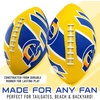 image:imageFranklin Sports NFL Team Footballs  Rubber Youth Mini Balls for All Teams  Kids 85 Football  Air Pump Sets  Official NFL LicensedLos Angeles Rams