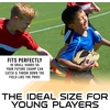 image:imageFranklin Sports NFL Team Footballs  Rubber Youth Mini Balls for All Teams  Kids 85 Football  Air Pump Sets  Official NFL LicensedNew Orleans Saints