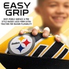 image:imageFranklin Sports NFL Team Footballs  Rubber Youth Mini Balls for All Teams  Kids 85 Football  Air Pump Sets  Official NFL LicensedPittsburgh Steelers