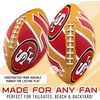 image:imageFranklin Sports NFL Team Footballs  Rubber Youth Mini Balls for All Teams  Kids 85 Football  Air Pump Sets  Official NFL LicensedSan Francisco 49ers