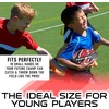 image:imageFranklin Sports NFL Team Footballs  Rubber Youth Mini Balls for All Teams  Kids 85 Football  Air Pump Sets  Official NFL LicensedTampa Bay Buccaneers
