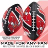 image:imageFranklin Sports NFL Team Footballs  Rubber Youth Mini Balls for All Teams  Kids 85 Football  Air Pump Sets  Official NFL LicensedTampa Bay Buccaneers