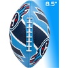 image:imageFranklin Sports NFL Team Footballs  Rubber Youth Mini Balls for All Teams  Kids 85 Football  Air Pump Sets  Official NFL LicensedTennessee Titans