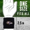 image:imageFranklin Sports NFL Team Logo Wristbands  Pair of Youth Wristbands for Costumes and UniformsBaltimore Ravens