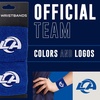 image:imageFranklin Sports NFL Team Logo Wristbands  Pair of Youth Wristbands for Costumes and UniformsLos Angeles Rams