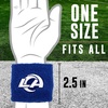 image:imageFranklin Sports NFL Team Logo Wristbands  Pair of Youth Wristbands for Costumes and UniformsLos Angeles Rams