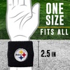image:imageFranklin Sports NFL Team Logo Wristbands  Pair of Youth Wristbands for Costumes and UniformsPittsburgh Steelers