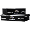 image:imageFranklin Sports NFL Under Bed Storage Bins  Folding Organizer Containers  NFL Team Office Bedroom  Living Room DcorBaltimore Ravens