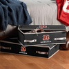 image:imageFranklin Sports NFL Under Bed Storage Bins  Folding Organizer Containers  NFL Team Office Bedroom  Living Room DcorCincinnati Bengals