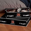 image:imageFranklin Sports NFL Under Bed Storage Bins  Folding Organizer Containers  NFL Team Office Bedroom  Living Room DcorCincinnati Bengals