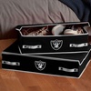 image:imageFranklin Sports NFL Under Bed Storage Bins  Folding Organizer Containers  NFL Team Office Bedroom  Living Room DcorLas Vegas Raiders