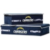 image:imageFranklin Sports NFL Under Bed Storage Bins  Folding Organizer Containers  NFL Team Office Bedroom  Living Room DcorLos Angeles Chargers
