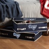 image:imageFranklin Sports NFL Under Bed Storage Bins  Folding Organizer Containers  NFL Team Office Bedroom  Living Room DcorLos Angeles Rams