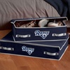 image:imageFranklin Sports NFL Under Bed Storage Bins  Folding Organizer Containers  NFL Team Office Bedroom  Living Room DcorLos Angeles Rams