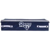 image:imageFranklin Sports NFL Under Bed Storage Bins  Folding Organizer Containers  NFL Team Office Bedroom  Living Room DcorLos Angeles Rams