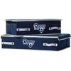 image:imageFranklin Sports NFL Under Bed Storage Bins  Folding Organizer Containers  NFL Team Office Bedroom  Living Room DcorLos Angeles Rams