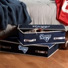 image:imageFranklin Sports NFL Under Bed Storage Bins  Folding Organizer Containers  NFL Team Office Bedroom  Living Room DcorLos Angeles Rams