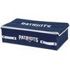 image:imageFranklin Sports NFL Under Bed Storage Bins  Folding Organizer Containers  NFL Team Office Bedroom  Living Room DcorNew England Patriots
