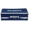 image:imageFranklin Sports NFL Under Bed Storage Bins  Folding Organizer Containers  NFL Team Office Bedroom  Living Room DcorNew England Patriots