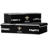image:imageFranklin Sports NFL Under Bed Storage Bins  Folding Organizer Containers  NFL Team Office Bedroom  Living Room DcorNew Orleans Saints