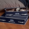 image:imageFranklin Sports NFL Under Bed Storage Bins  Folding Organizer Containers  NFL Team Office Bedroom  Living Room DcorSeattle Seahawks