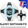 image:imageFranklin Sports NWSL Team Soccer Balls  Soccer Balls for Kids  Adults  Boys  Girls Soccer Balls  Official NWSL Team Soccer Ball  Available in Official Size 5 or Mini Size 1NJNY Gotham FC
