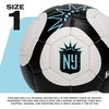 image:imageFranklin Sports NWSL Team Soccer Balls  Soccer Balls for Kids  Adults  Boys  Girls Soccer Balls  Official NWSL Team Soccer Ball  Available in Official Size 5 or Mini Size 1NJNY Gotham FC