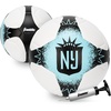 image:imageFranklin Sports NWSL Team Soccer Balls  Soccer Balls for Kids  Adults  Boys  Girls Soccer Balls  Official NWSL Team Soccer Ball  Available in Official Size 5 or Mini Size 1NJNY Gotham FC