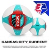 image:imageFranklin Sports NWSL Team Soccer Balls  Soccer Balls for Kids  Adults  Boys  Girls Soccer Balls  Official NWSL Team Soccer Ball  Available in Official Size 5 or Mini Size 1Kansas City Current