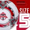 image:imageFranklin Sports Official MLS Team Soccer Balls  Official Size 5 Soccer Balls  Regulation Size  Weight Soccer Ball for Kids  Adults  Boys  Girls Soccer Ball  Air Pump IncludedToronto Football Club