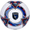 image:imageFranklin Sports Official MLS Team Soccer Balls  Official Size 5 Soccer Balls  Regulation Size  Weight Soccer Ball for Kids  Adults  Boys  Girls Soccer Ball  Air Pump IncludedSan Jose Earthquakes