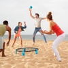 image:imageFranklin Sports Outdoor Game Sets  PicklePop  Spyderball  Includes Nets Balls Paddles  Carry Bags  Family FunSpyderball