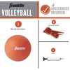 image:imageFranklin Sports Outdoor Volleyball Net Sets  Beach  Backyard Portable Volleyball Net with Poles  Complete Outdoor Volleyball Sets with Net  Volleyball IncludedStarter